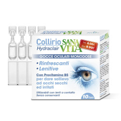 980301636 - Sanavita Collirio Hydraclair Gocce oculari monodose 10 fiale - 4736122_2.jpg