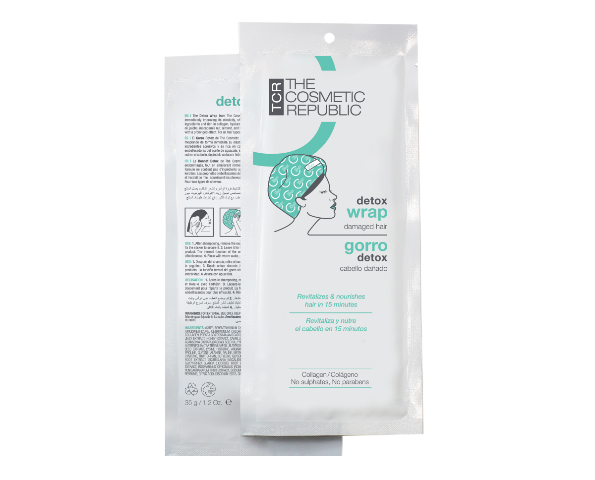 The Cosmetic Republic Detox Wrap Rivitalizzante Cuoio Capelluto 35g