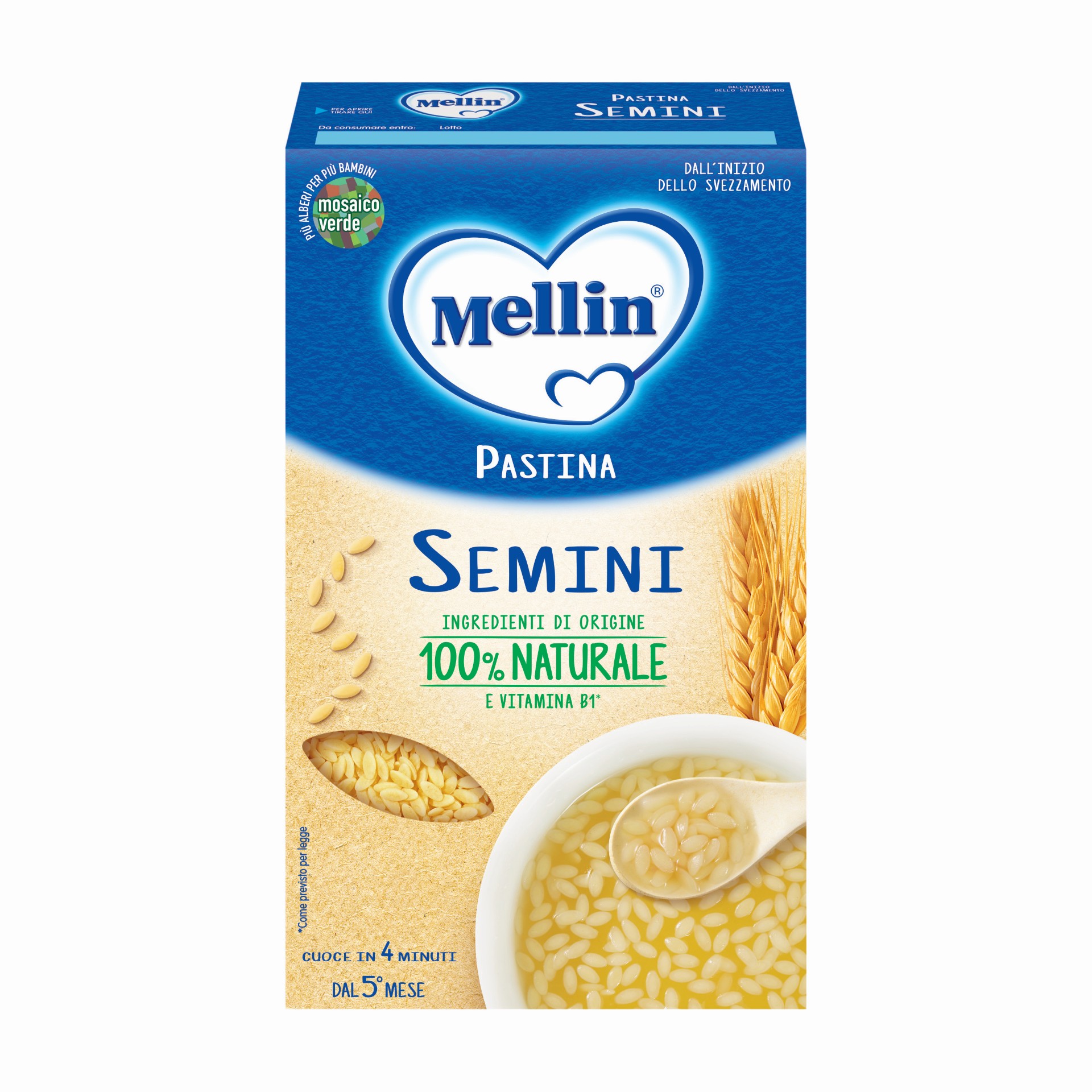 image - 974387882 - Pastina per bambini a base di farina di grano tenero, indicata dal 5° mese, da cuocere in acqua, brodo vegetale o di carne per una pappa nutriente. - 4867979_2.jpg