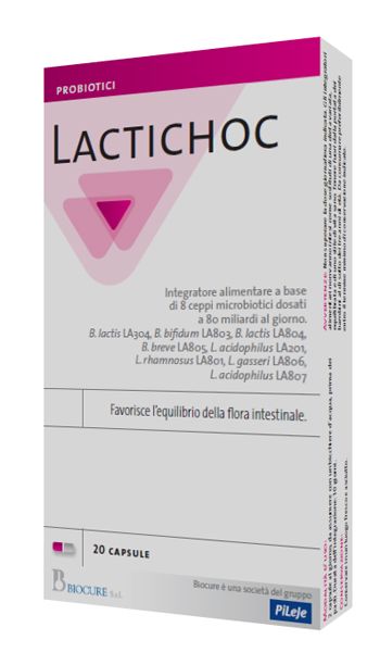 Lactichoc Integratore Fermenti Lattici 20 Capsule