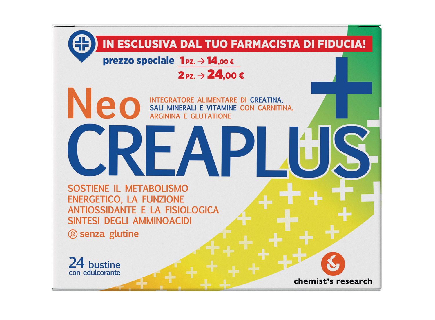 Neocreaplus Integratore Metabolismo Energetico 24 Bustine