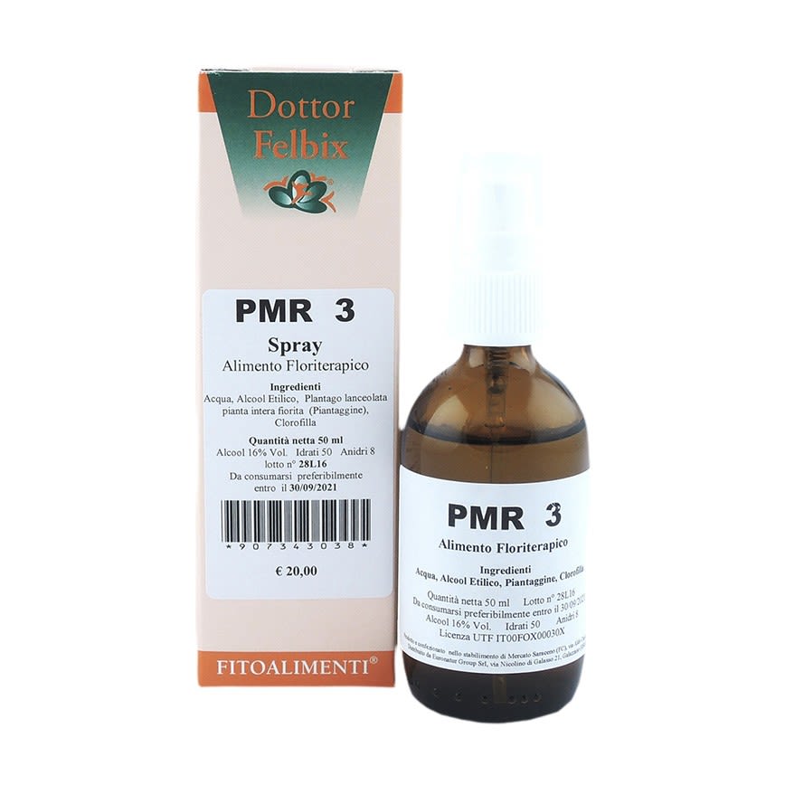 image - 907343038 - Flacone spray da 50 ml di Pmr 3, alimento floriterapico che regola la funzionalità odontostomatologica e supporta la fisiologia posturale. - 4870433_2.jpg