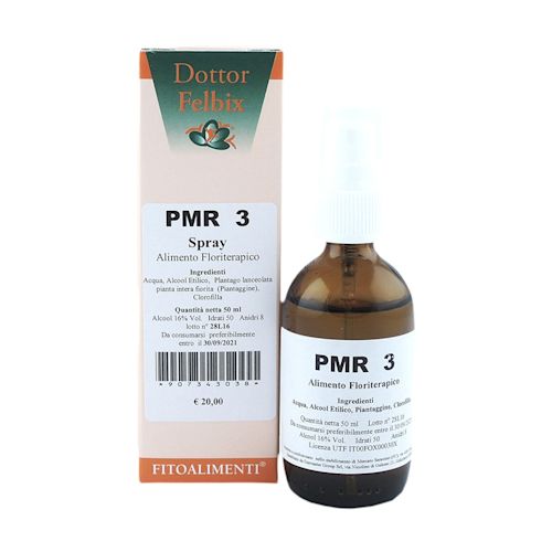 image - 907343038 - Flacone spray da 50 ml di Pmr 3, alimento floriterapico che regola la funzionalità odontostomatologica e supporta la fisiologia posturale. - 4870433_2.jpg