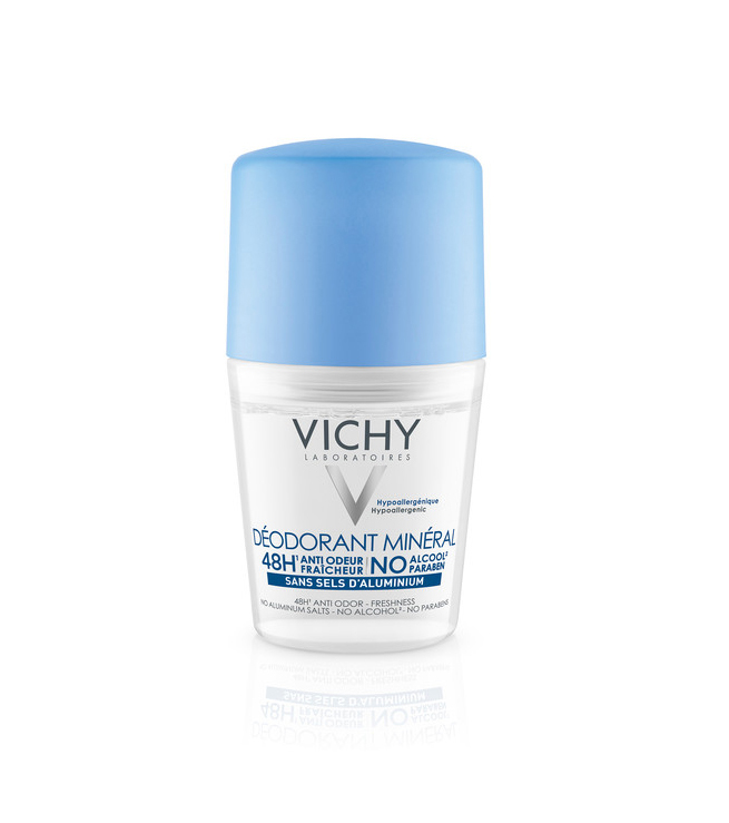 Vichy Deodorante Roll-on Pelle Sensibile E Depilata 50ml