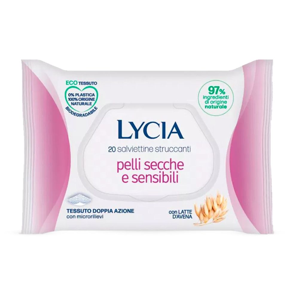 984204507 - Lycia Salviettine Struccanti pelli secche e sensibili 20 pezzi - 4740478_2.jpg