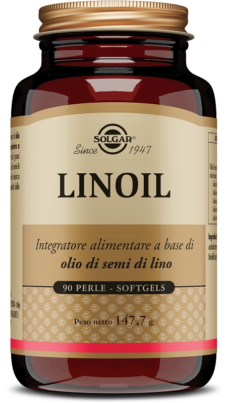 Solgar Linoil Integratore Di Olio Di Semi Di Lino 90 Perle