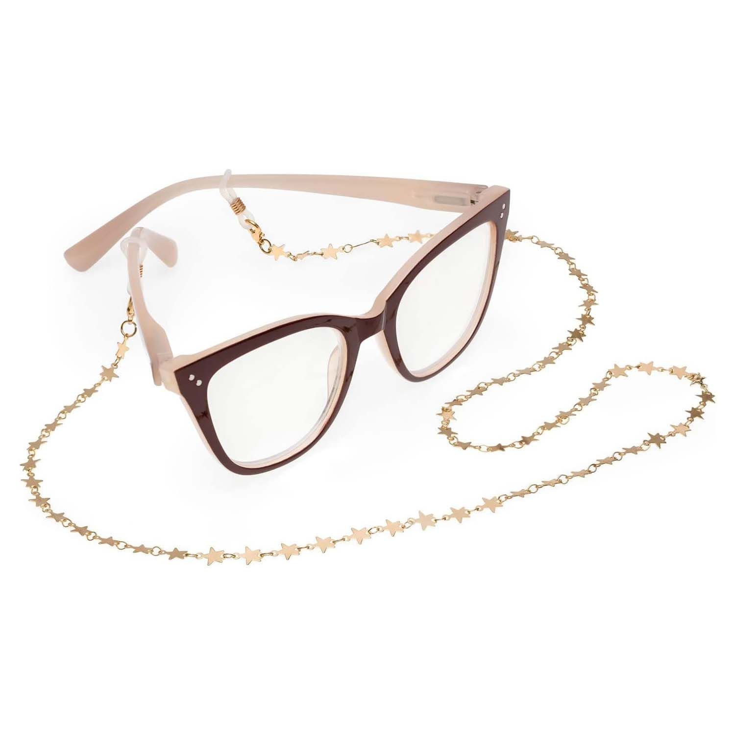 943810402 - CONTACTA CATENINA OCCHIALI STELLE/ORO 1 PEZZO - 4726029_5.jpg