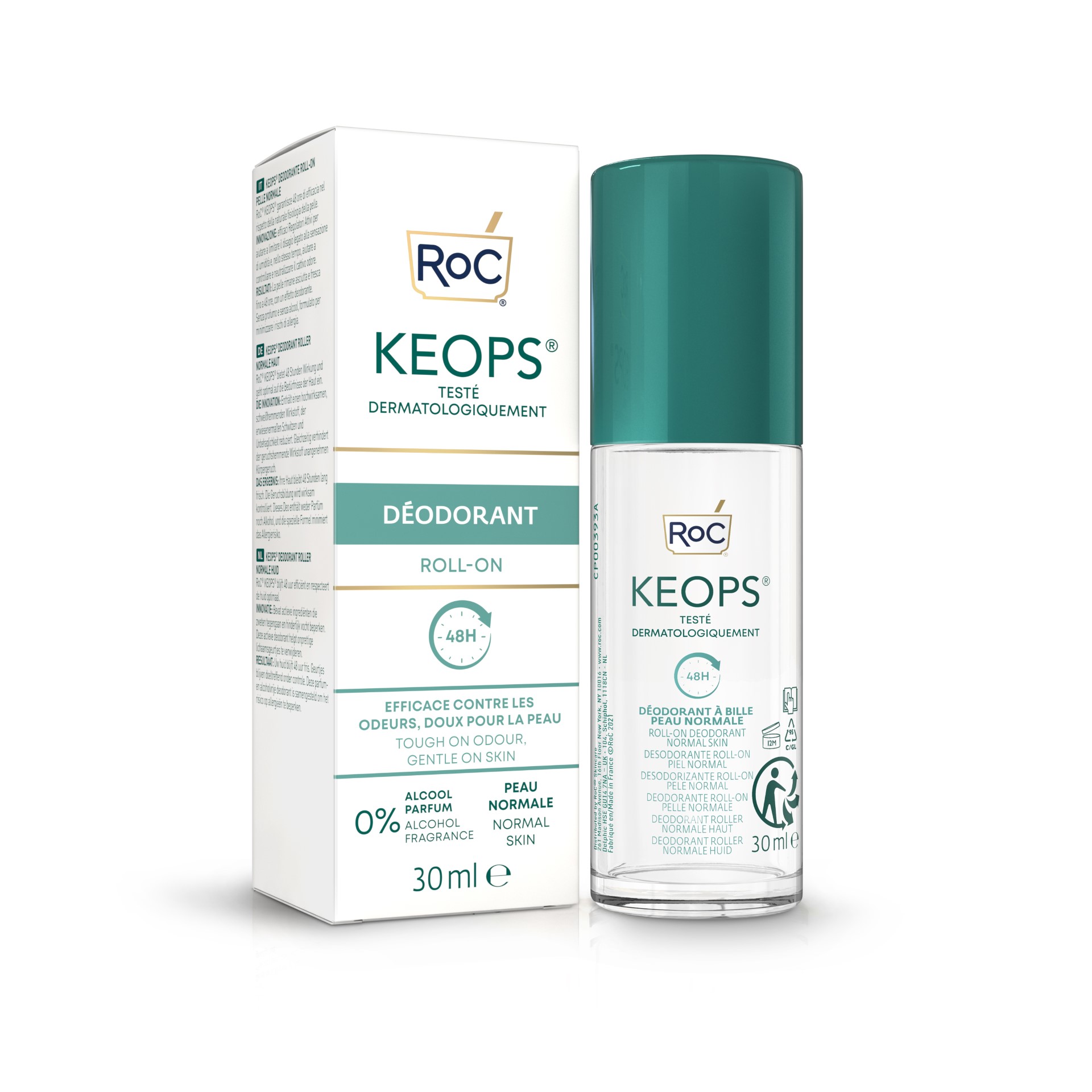 Roc Keops Deodorante Roll-on 48h 30ml