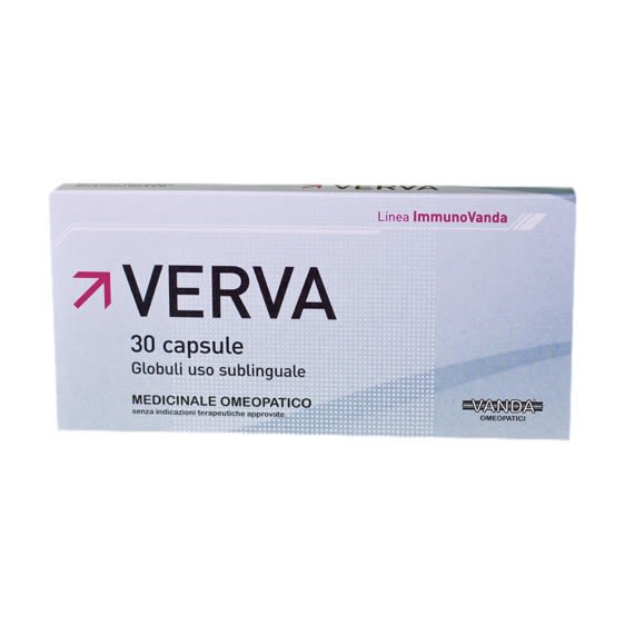 image - 881121293 - Capsule omeopatiche Verva per supportare il benessere generale, confezionate in un flacone da 30 unità. - 4869672_2.jpg