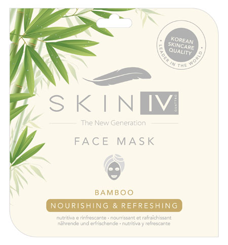 Skin Iv Maschera Viso Nutritiva E Rinfrescante Bambù 25ml