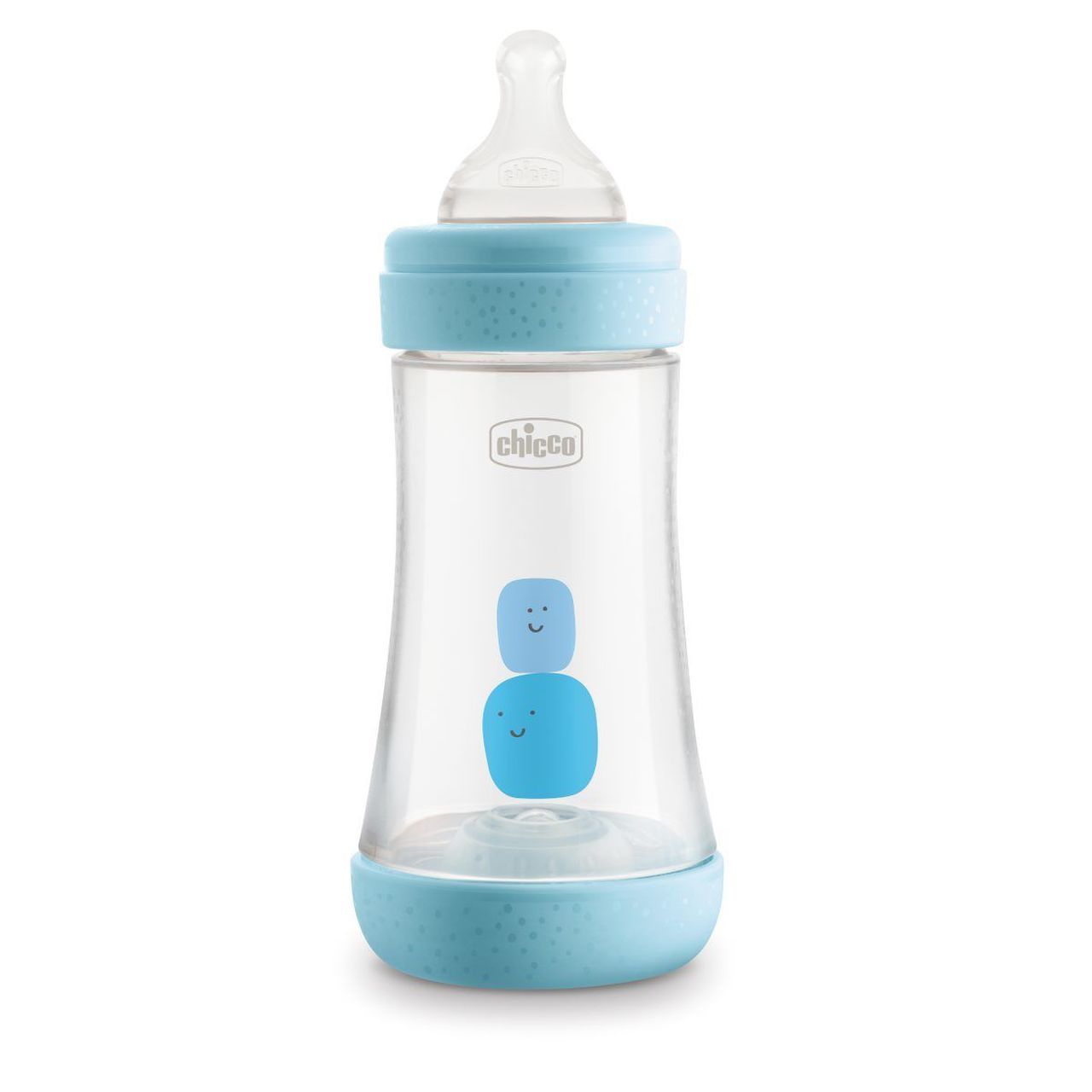 Chicco Biberon Silicone Perfect 5 Boy 2 Fori 240ml