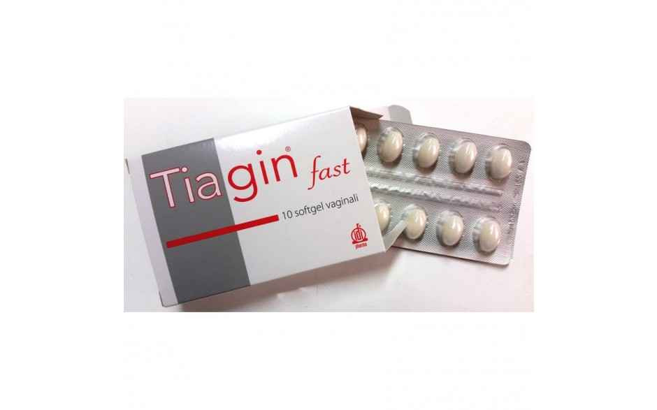 Tiagin Fast 10 Softgel Vaginali