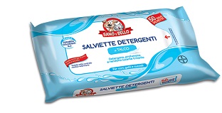 Sano E Bello Salviette Detergenti Talco 50 Pezzi