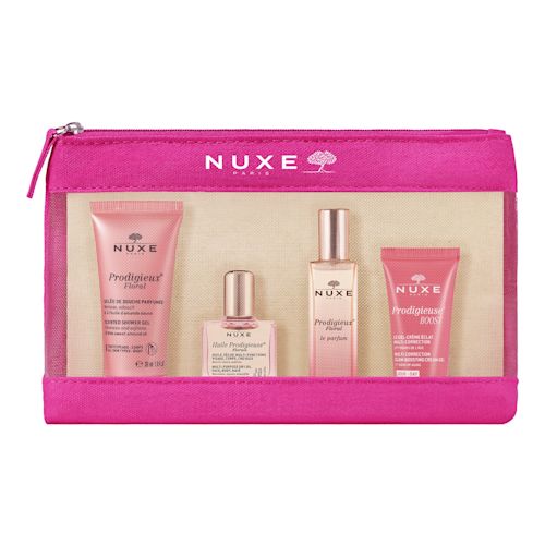 988672402 - NUXE TROUSSE VOYAGE PRODIGIEUX FLORAL 2024 FLORAL SHOWER OIL 30 ML + HUILE PRODIGIEUSE FLORALE 10 ML + LE PARFUM FLORALE 15 ML + CREME PRODIGIEUS BOOST GEL CREAM 15 ML - 4778066_1.jpg