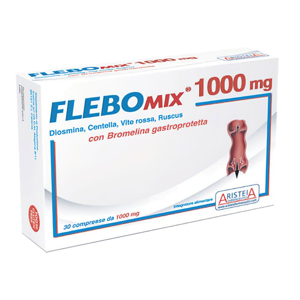 Flebomix 1000mg Integratore Microcircolo 30 Compresse