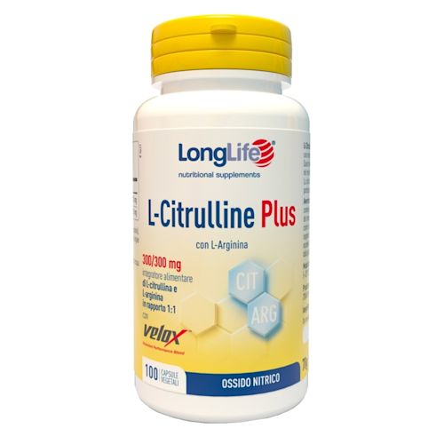image - 948168493 - LONGLIFE L-CITRULLINE PLUS 100 CAPSULE VEGETALI - 4862546_2.jpg