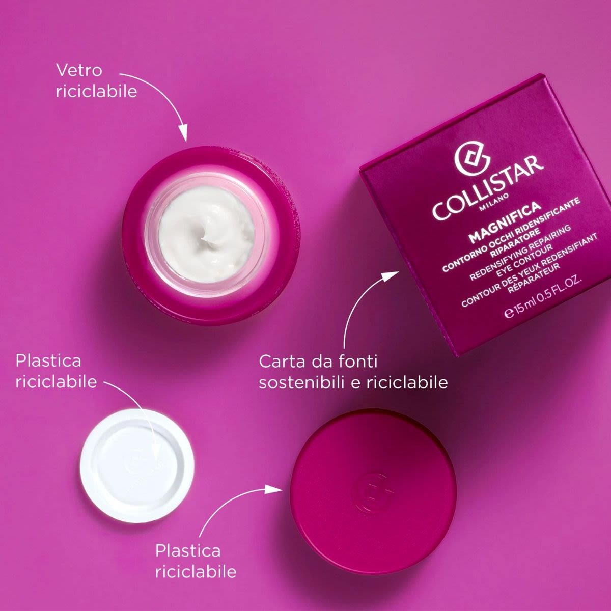 image - 981388768 - Collistar Magnifica Contorno occhi Ridensificante Riparatore 15ml - 4737429_3.jpg