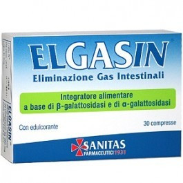 Elgasin Integratore Eliminazione Gas Intestinali 30 Compresse