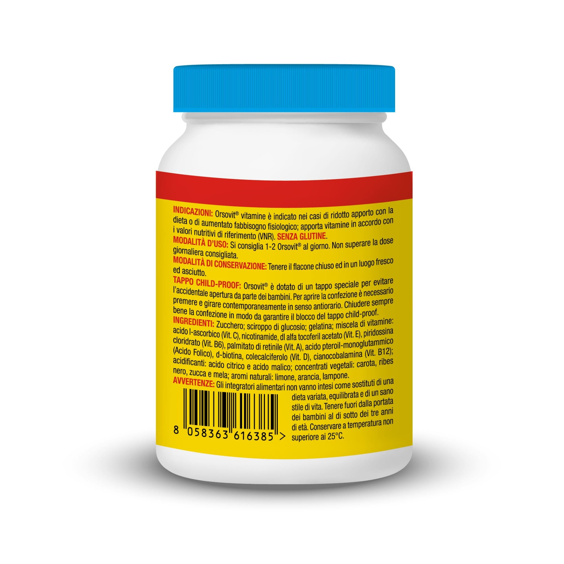 image - 939903656 - ORSOVIT CARAMELLE GOMMOSE 90 PEZZI - 7894917_5.jpg