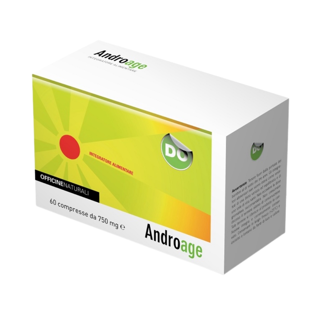 Officine Naturali Androage Integratore Andropausa 60 Compresse