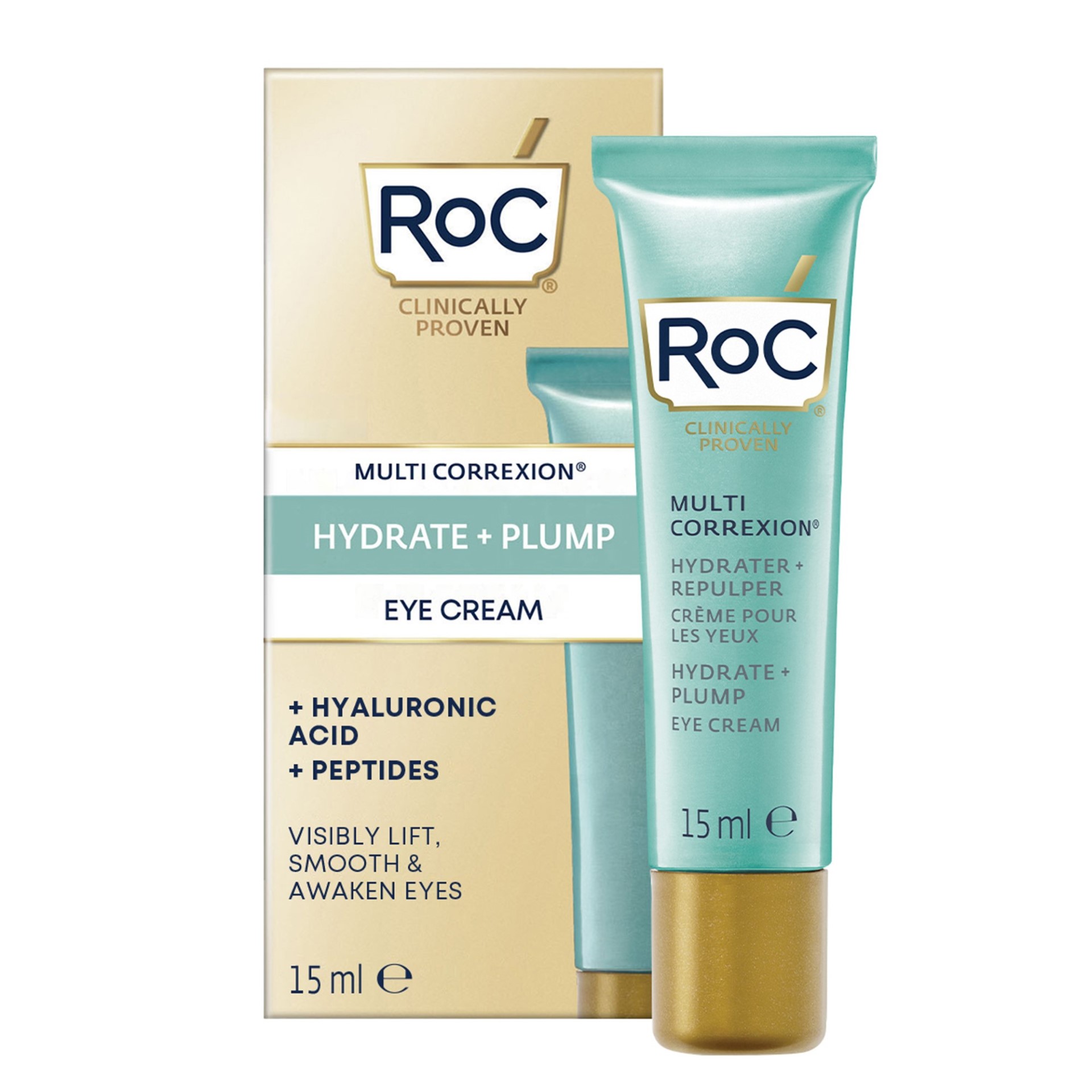 Roc Multi Correxion Hydrate E Plump Crema Occhi 15ml