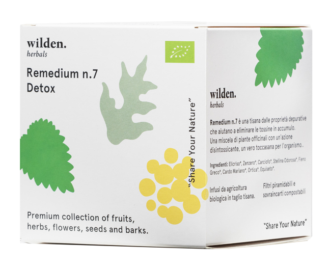 Wilden Tisana Biologica Remedium N.7 Detox 10 Bustine