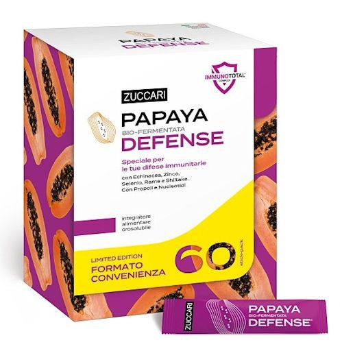 982951030 - Zuccari Papaya Defense Integratore Difese Immunitarie 60 stick-pack - 4739170_2.jpg
