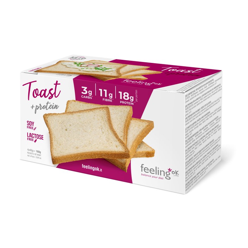 Feeling Ok Toast Fette Biscottate Naturale 2x80g