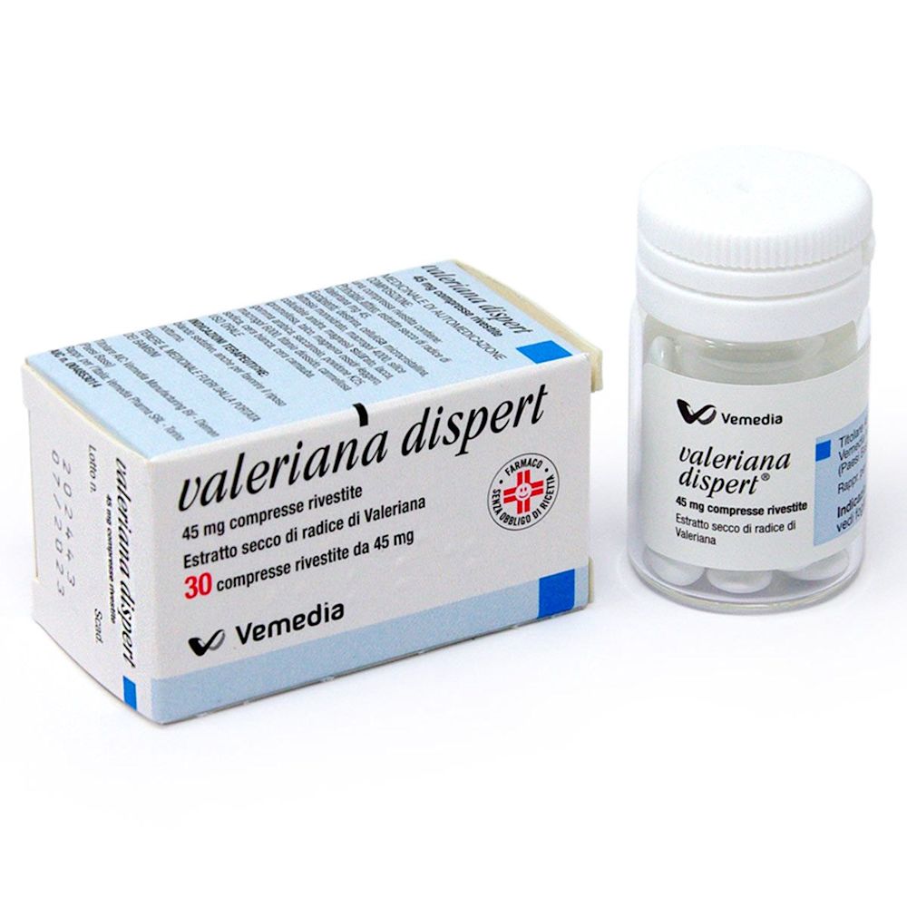 image - 004853014 - Valeriana Dispert Estratto secco di radice di Valeriana 30 compresse - 6644702_2.jpg