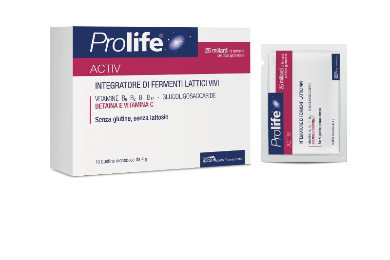 Prolife Activ Integratore Fermenti Lattici 10 Bustine