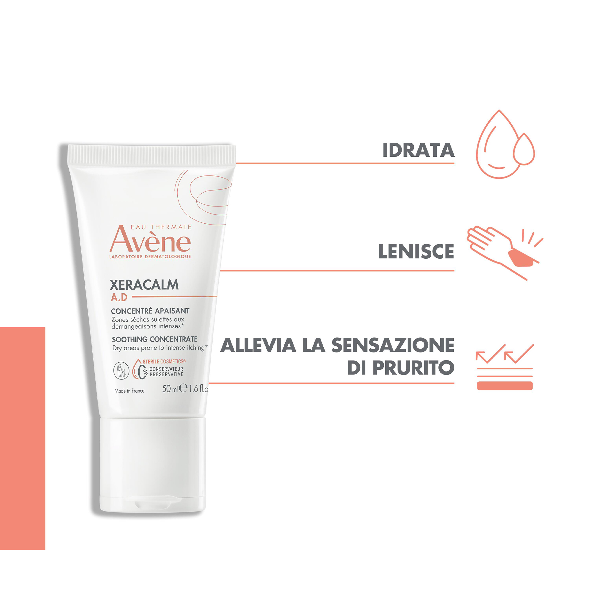 image - 986899425 - EAU THERMALE AVENE XERACALM AD CONCENTRATO 50 ML NUOVA FORMULAZIONE - 4744720_2.jpg