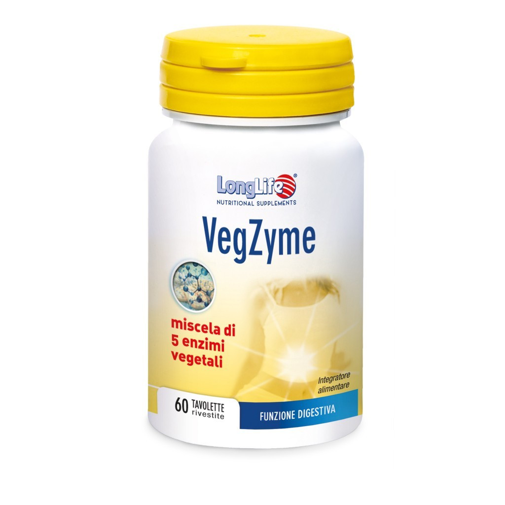 Longlife Vegzyme 60 Tavolette