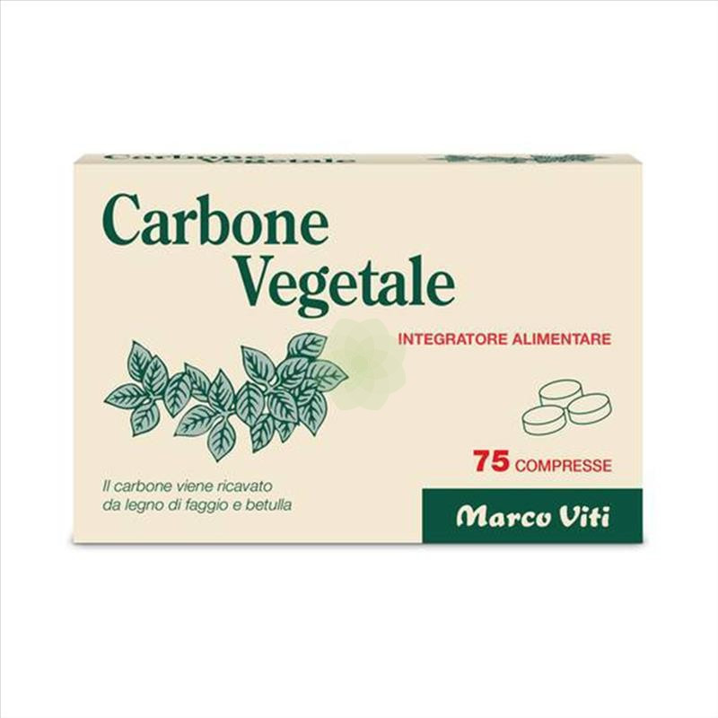 Marco Viti Carbone Vegetale 75 Compresse