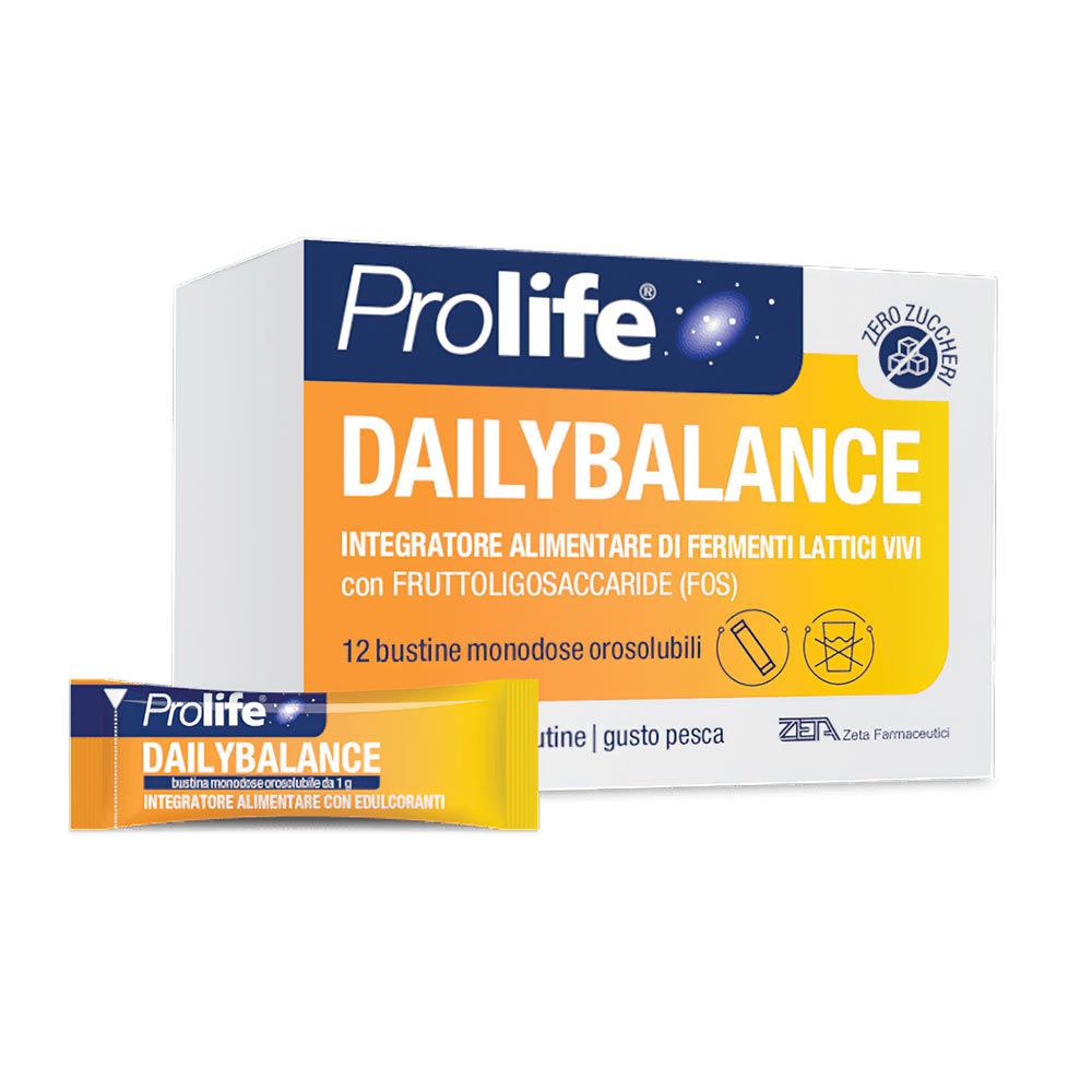 Prolife Dailybalance Orosolubile Fermenti Lattici 1g