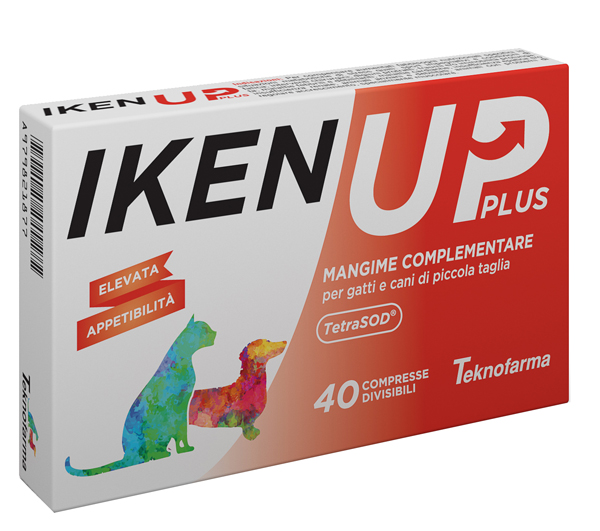 Teknofarma Iken Up Plus Cani E Gatti Piccola Taglia 40 Compresse