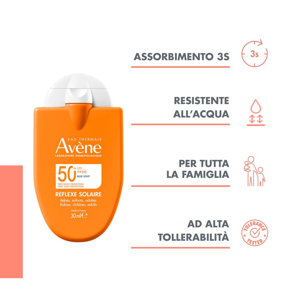 984881399 - EAU THERMALE AVENE REFLEXE SOLAIRE SPF50+ BEBE BAMBINI ADULTO 30 ML - 4710850_4.jpg