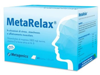 Metarelax Integratore Stress 40 Bustine