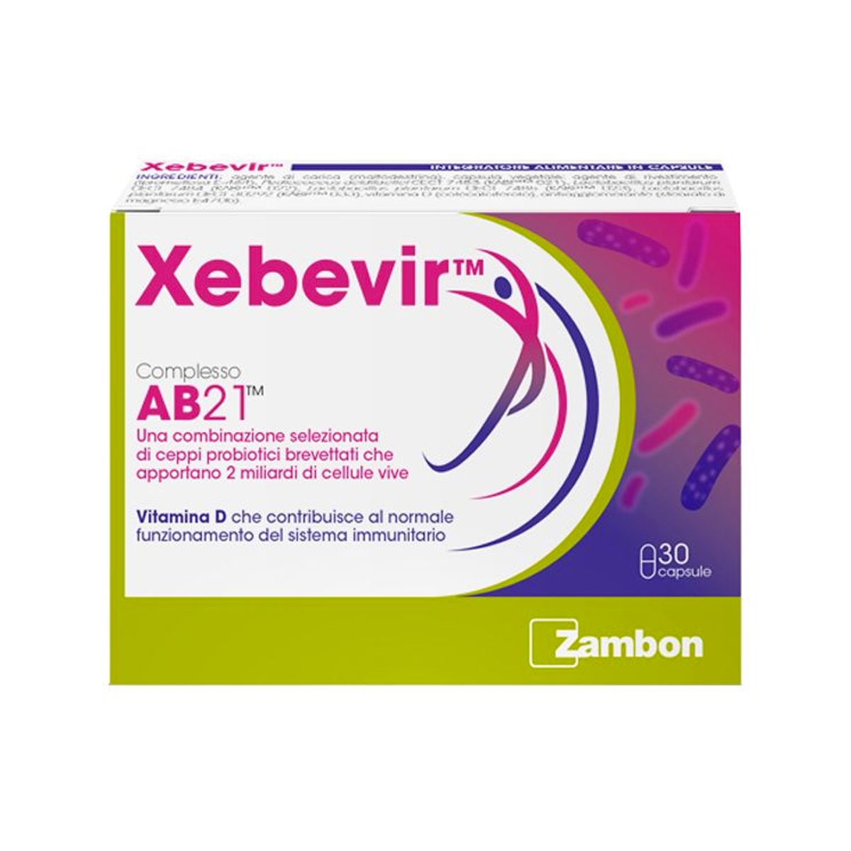 Xebevir Integratore immunostimolante 30 Capsule