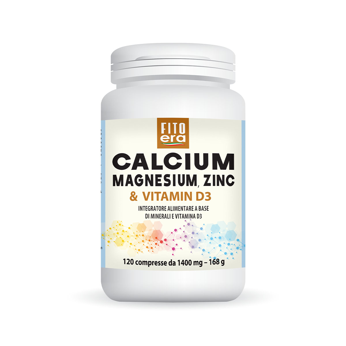 Fitoera Calcium Magnesium Zinc E Vitamin D3 120 Compresse