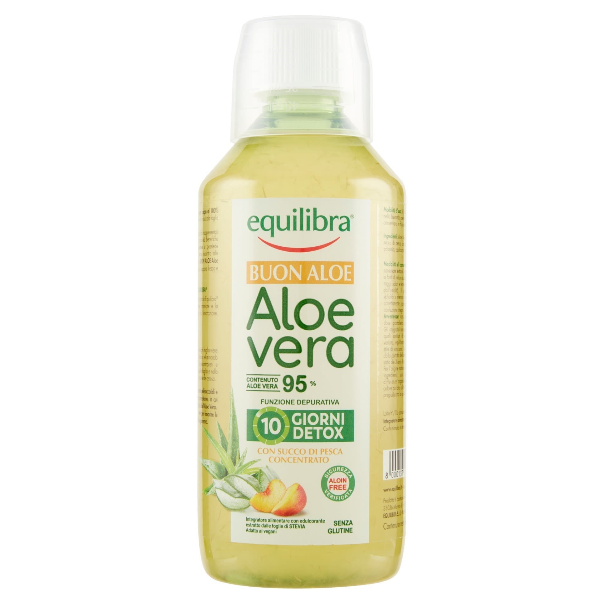 image - 983001532 - BUON ALOE VERA 95% CON SUCCO DI PESCA CONCENTRATO 500 ML - 4797420_2.jpg