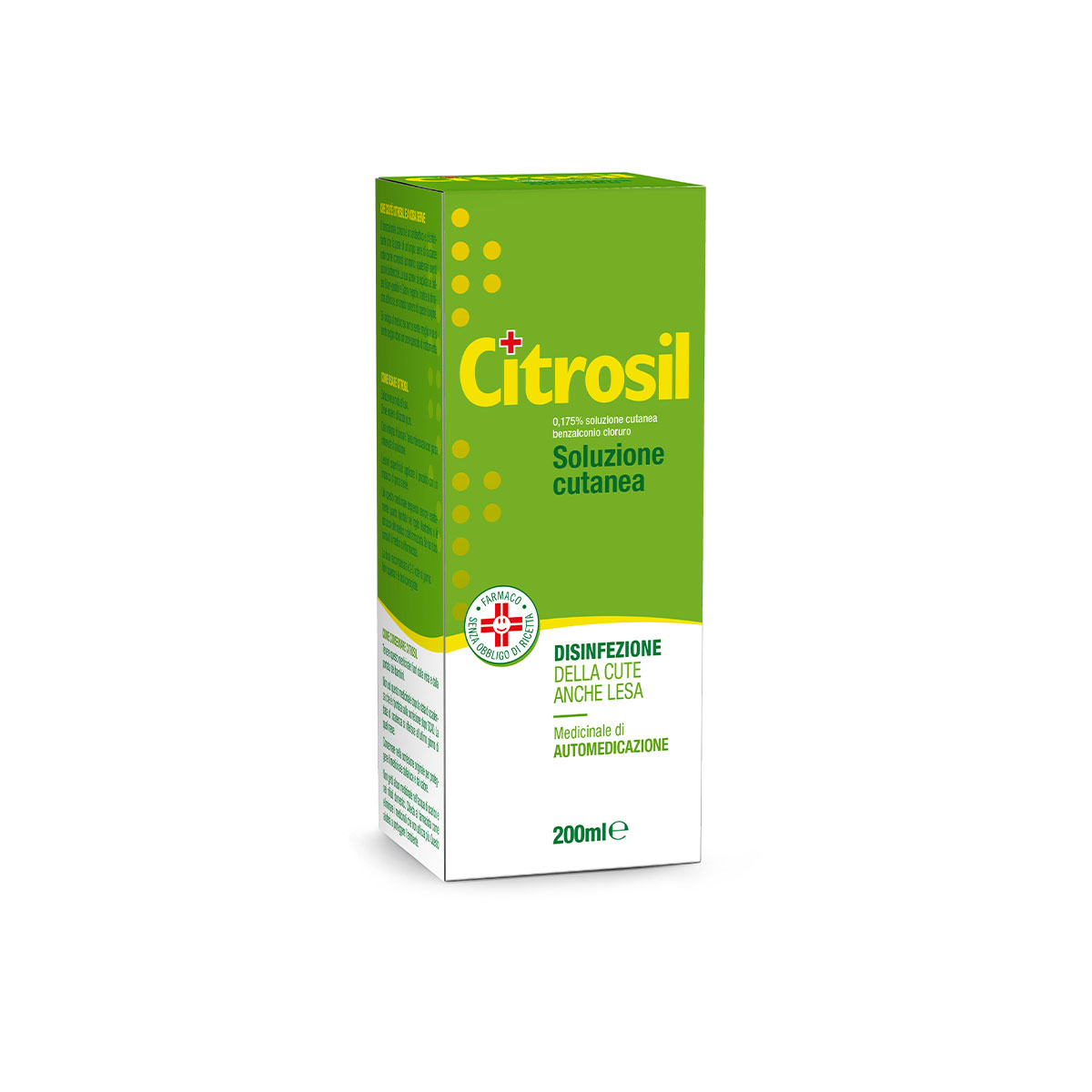 Citrosil Disinfettante Soluzione Liquida della pelle 200ml