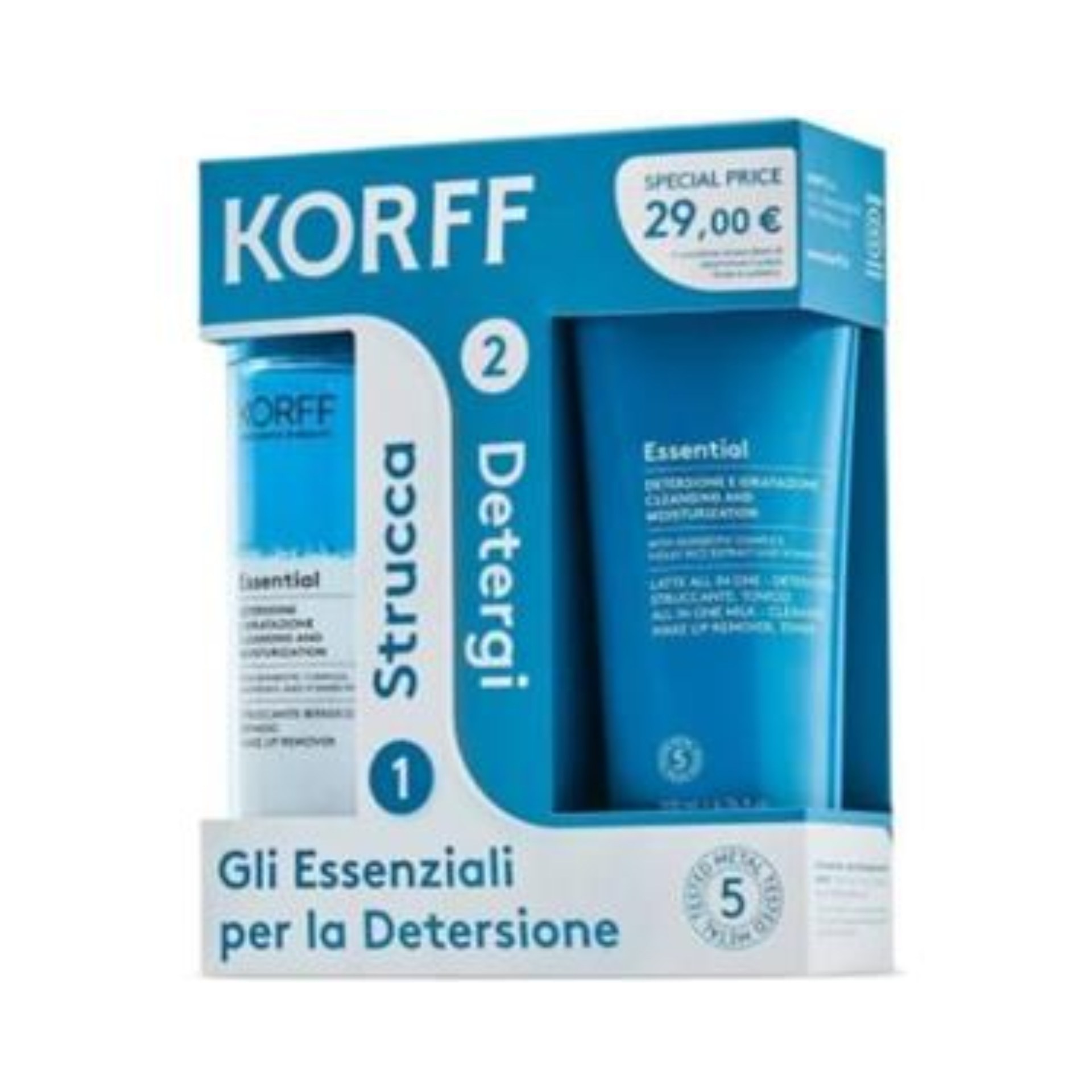 940054099 - KORFF BIPACK ESSENTIAL STRUCCANTE BIFASICO 150 ML + LATTE CREMA ALL IN ONE 200 ML - 4837814_1.jpg