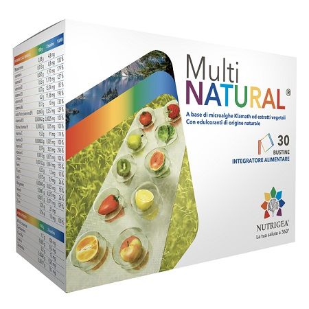 Nutrigea Multinatural Integratore 30 Bustine