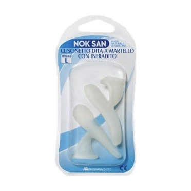 image - 933886335 - Cuscinetto in gel di silicone per prevenire lo sfregamento tra alluce e secondo dito, alleviando la pressione sulla pianta del piede e prevenendo la formazione di duroni. - 4870500_2.jpg
