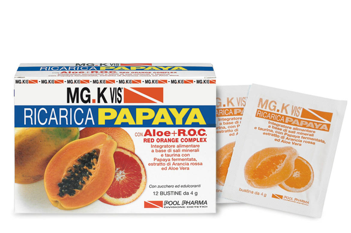 Mgk Vis Ricarica Papaya 12 Bustine