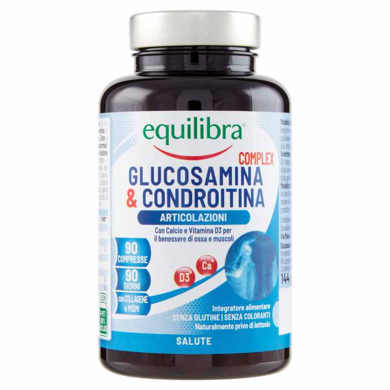 Equilibra Glucosamina E Condroitina Complex 90 Compresse