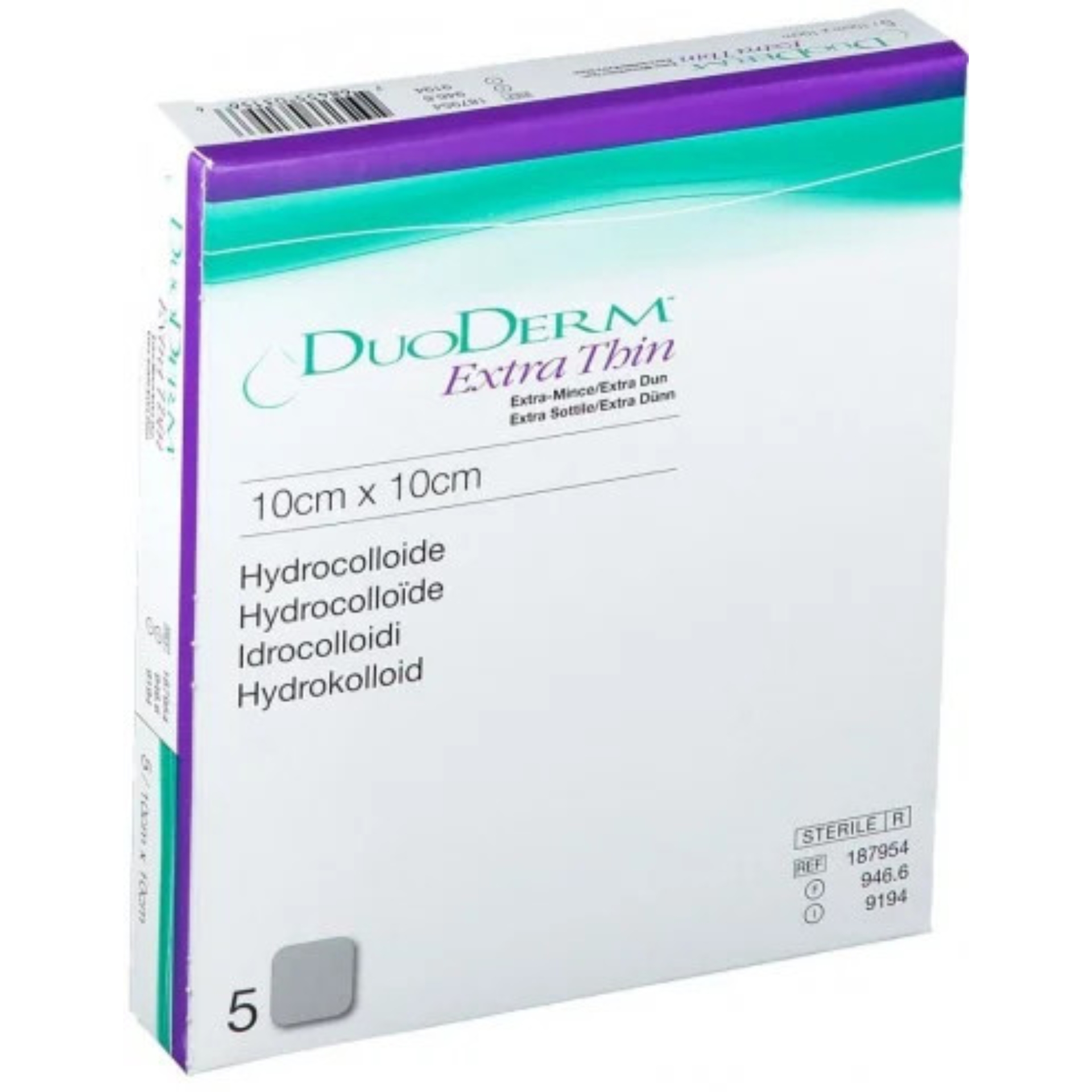 Duoderm Medicazione Con Idrocolloidi Sterile Extra Sottile 10x10cm 5 Pezzi