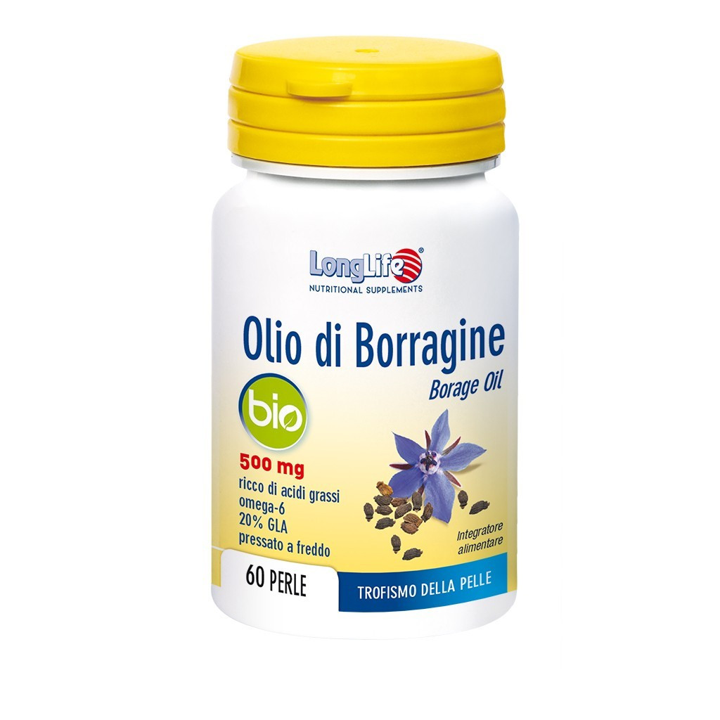 Longlife Olio Di Borragine Bio 60 Capsule