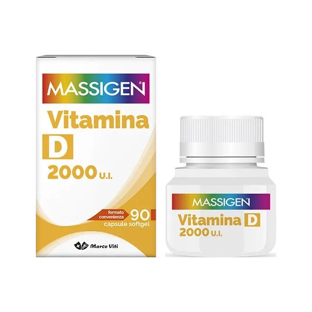 Massigen Vitamina D 2000 Ui 90 Capsule Softgel