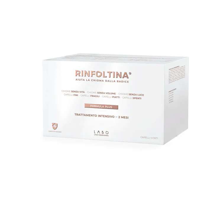 Labo Rinfoltina Plus Trattamento Intensivo Capelli Corti 40 Fiale